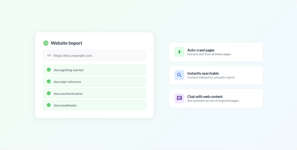 Website Import